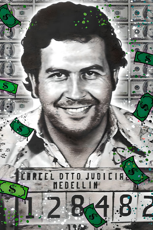 PABLO ESCOBAR WALL ART