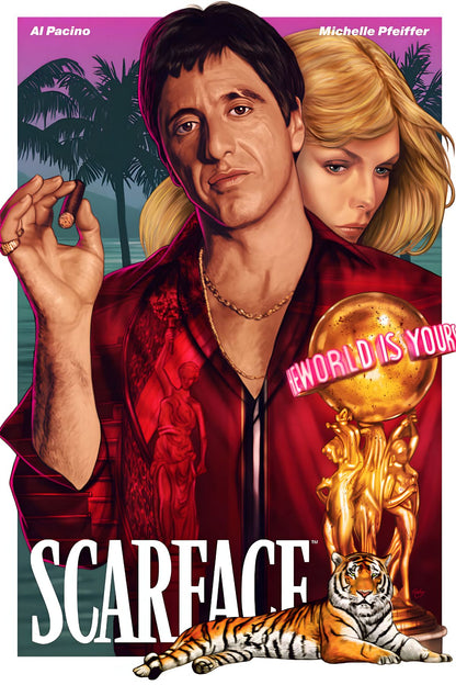 SCARFACE WALL ART