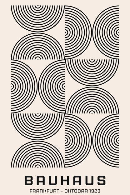 BAUHAUS PRINT 3 WALL ART