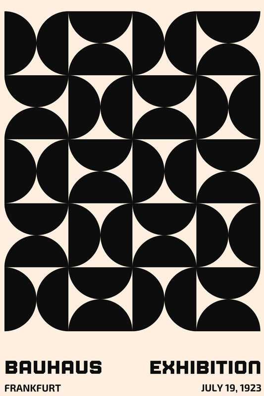 BAUHAUS PRINT 4 WALL ART