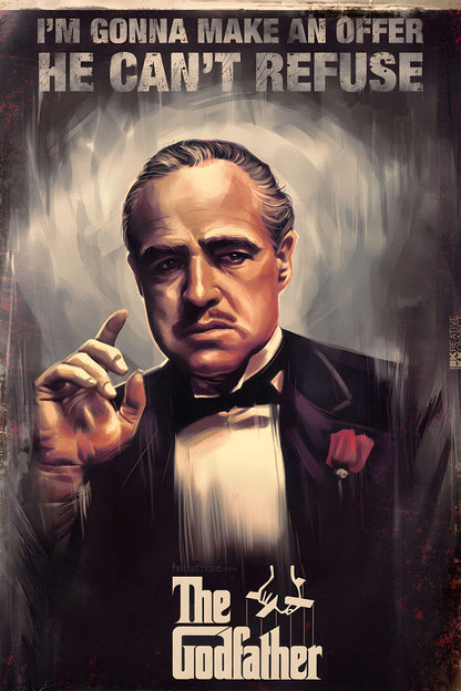 THE GODFATHER WALL ART