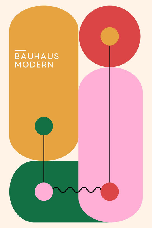 BAUHAUS PRINT 5 WALL ART