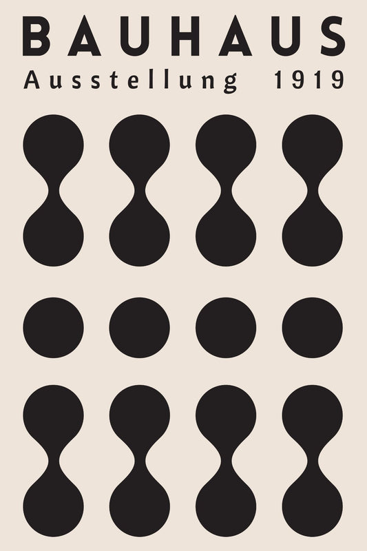 BAUHAUS PRINT 8 WALL ART
