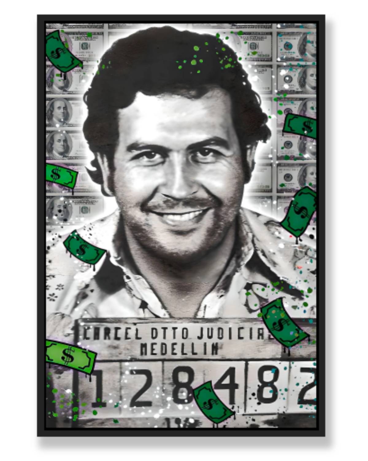 PABLO ESCOBAR WALL ART