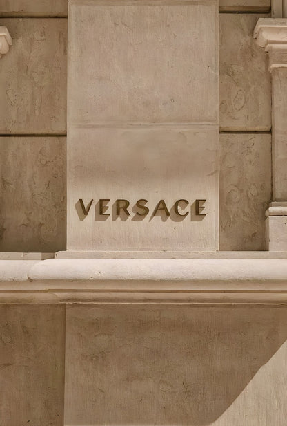 VERSACE STORE FRONT WALL ART