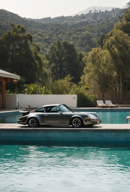 PORSCHE 2 WALL ART