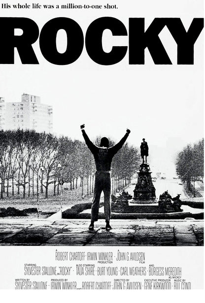 ROCKY VINTAGE WALL ART
