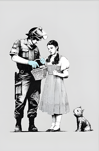 DOROTHY POLICE SEARCH WALL ART